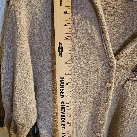Vintage cardigan sweater - Picture 4 of 5